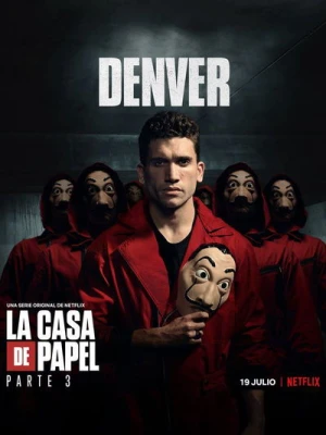  La Casa de Papel - Saison 3 affiche 