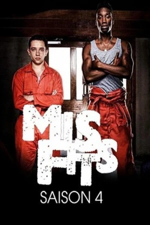  Misfits - Saison 4 affiche 